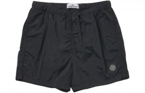 Плавки для плавания мужские черные STONE ISLAND