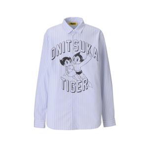 Onitsuka Tiger Рубашка Astro Boy с длинным рукавом Unisex Light Blue