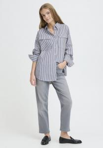 Блуза ICHI KATJA SH, Total Eclipse/Dark Blue