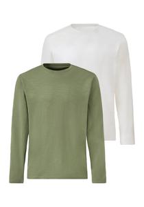 Рубашка JOHN DEVIN, цвет Green/White