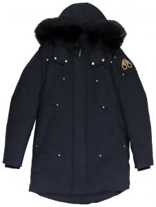 Парка Moose Knuckles Stag Lake, темно-синяя/черная