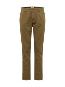 Брюки чинос BLEND Regular Chino Pants Night, оливковый