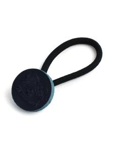 Кожаный галстук для волос Il Bisonte с логотипом