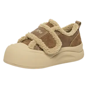 Низкие повседневные туфли женские GEMEIQ, Apricot