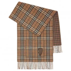 Клетчатый двусторонний шарф  Burberry