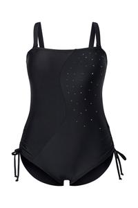 Моделирующий купальник Ulla Popken, черный