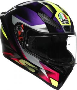 Шлем AGV k1 s fastlap, Black/Purple