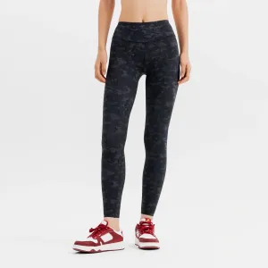 Женские йога-леггинсы Kimjaly - новогодняя коллекция - черные