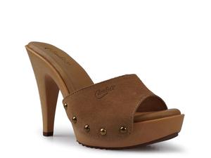 Сандалии Candie's Viviana OMG Platform Sandal, Sand Suede