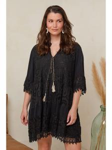 Короткое платье Curvy Lady, черный