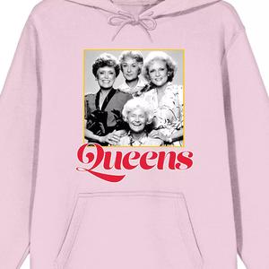 Мужская толстовка с капюшоном Golden Girls Queens Rainbow Licensed Character