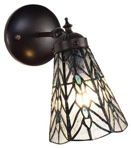 Настенный светильник Clayre & Eef Tiffany Louis, стекло - 12 х 23 х 17 см