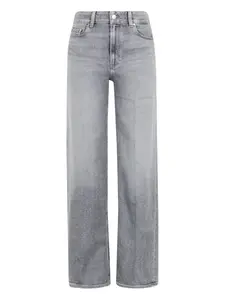 Джинсы с поясными шлевками Paige, серый