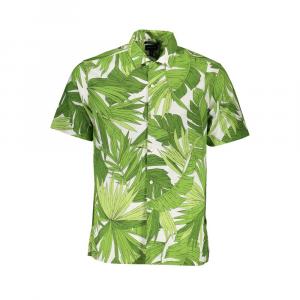 Зеленая хлопковая мужская рубашка Gant