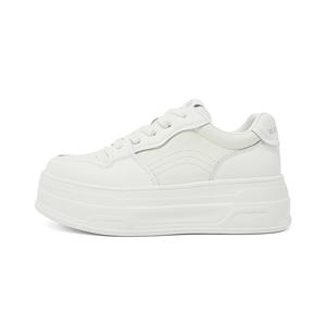 COMELY Нескользящие износостойкие низкие кроссовки для скейтбординга женские кремово-белые