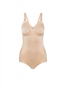 Triumph Боди Doreen + Cotton бежевого цвета