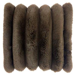 Декоративная подушка Unique Living Liebe, коричневый - темно-коричневый