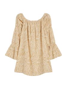 Платье Bershka, кэмел