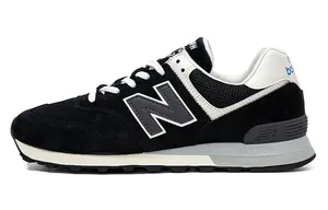 New Balance 574 Черный Белый Серый