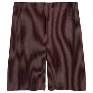 Шорты Homme Plissé Issey Miyake, коричневый
