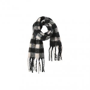 Шарф из полиэстера Unisex WARRIOR, smoky черный