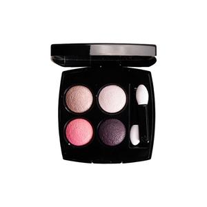 CHANEL Тени для век пудровые, ограниченная серия, четыре цвета, легко растушевываются, стойкие, ivory white, lilac, mocha pink, 2г