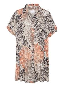 Блуза LASCANA, цвет apricot-taupe bedruckt