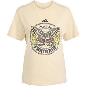 Рубашка-Ферма с графическим принтом Adidas, цвет sanstr