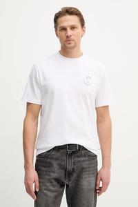 Хлопковая футболка Just Cavalli, белый