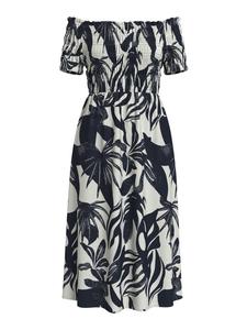 Платье до колена Vila, темно-синий