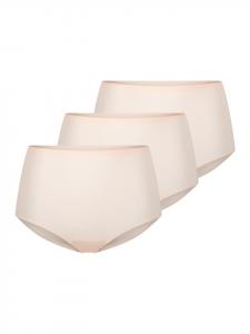 Chantelle Мягкие эластичные трусы золотисто-бежевого цвета