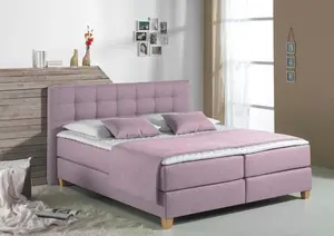 Декоративная подушка для дома "Томми", комплект подушек-пледов на пружинную кровать "Томми" Home affaire 80х190 см, сиреневый