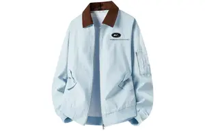 Куртка Unisex Lapel Moderate Pilot WARRIOR, синий (diy badge)