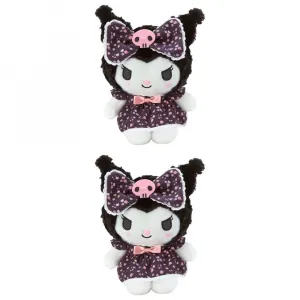 Sanrio Kuromi Accompanying And Soothing Dolls Плюшевая кукла 27см высота 21см длина