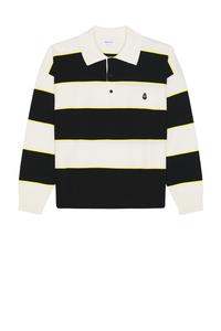 Rugby Поло Mcqueen, Black, Ivory, & Yellow