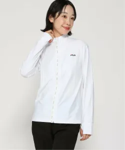 Рашгард на молнии с логотипом FILA/(W)