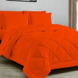 BesBedding Комплект постельного белья Bed-in-a-Bag из египетского хлопка 500 г/м² ультрамягкий охлаждающий Orange