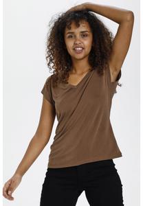 Базовая футболка Kaffe, коричневый