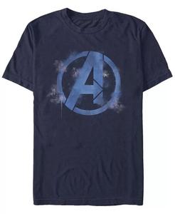 Мужская футболка с короткими рукавами и логотипом Avengers Spray Crew Fifth Sun, синий