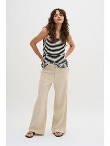 My Essential Wardrobe Трикотажная футболка LisaMW свободного кроя, черная с белой полосой