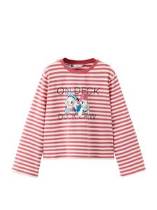 MANGO KIDS Лонгслив в красном цвете