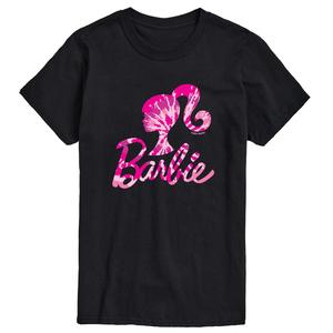 Футболка с логотипом Big & Tall и рисунком тай-дай Barbie, черный