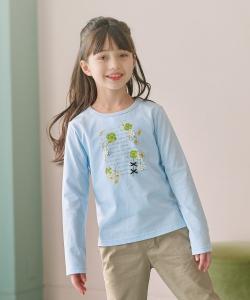Футболка Oshibana Clover 110-140 см Suite Kids, цвет Saxe Blue [073]