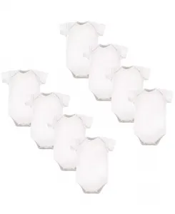 Хлопковые боди 8 шт., белый, 18-24 месяца Luvable Friends