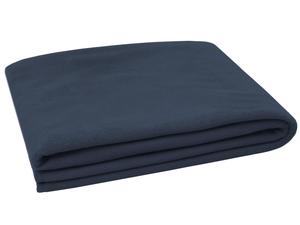 Уютное одеяло Zollner, 130x170 см, темно-синий