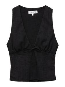 Топ Pull&Bear Pull&Bear , Black