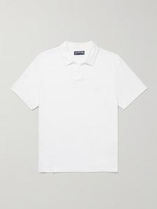 Льняная рубашка поло VILEBREQUIN, белый