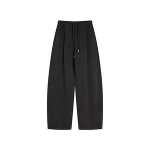 Повседневные брюки женские утепленные широкие ELLE, темно-серый