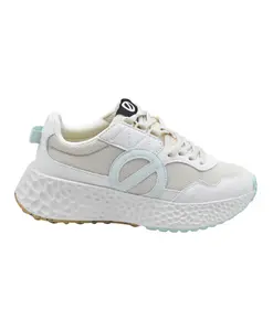 Фиолетово-Желтые туфли на шнуровке с изображением голубя No Name, мультиколор