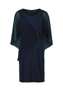 Коктейльное платье с оборками Vera Mont, цвет night sky